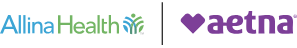 Allina Health Aetna Medicare logo, a registered trademark of Allina Health Aetna Medicare